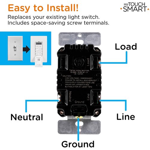 myTouchSmart Simple Set 24Hour InWall Digital Timer & Reviews Wayfair